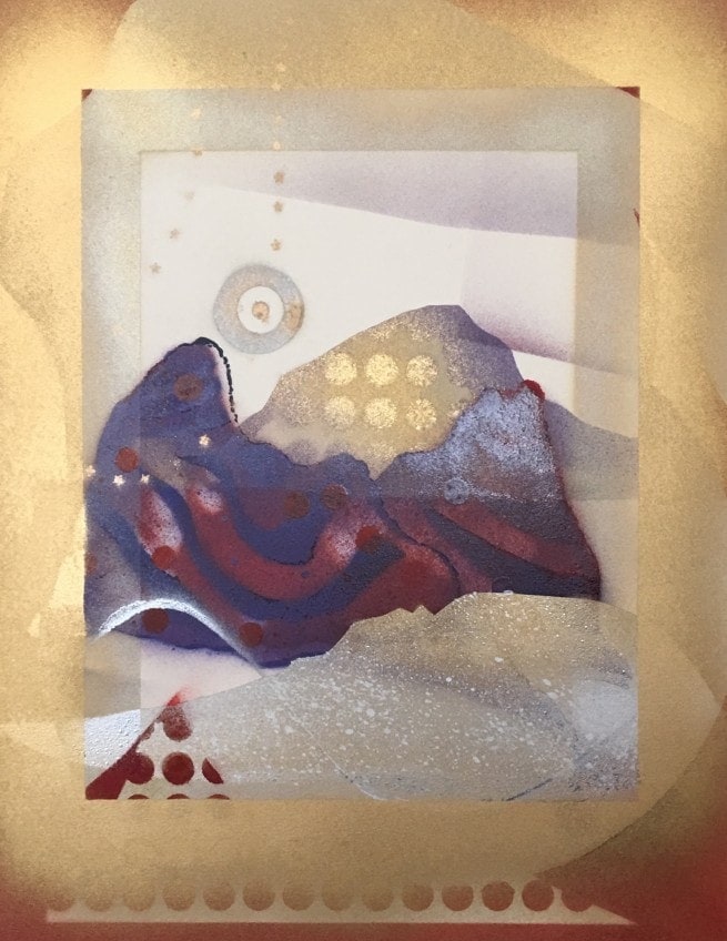 Landscape 2 Red Pearl Art Linda Shaffer