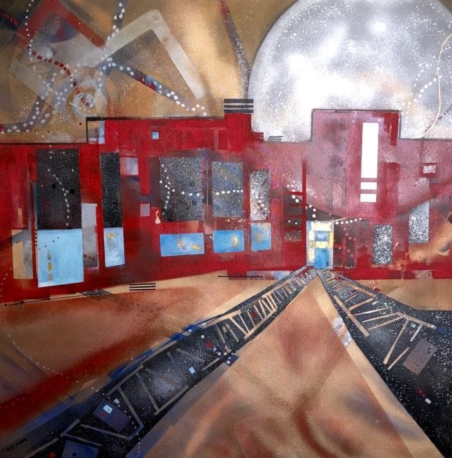 Welcome by Linda Shaffer Red Pearl Art