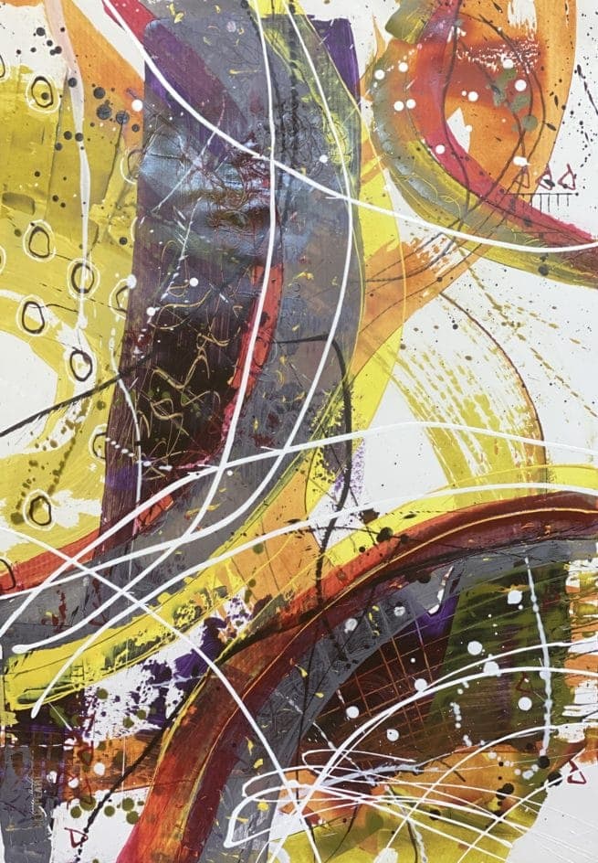 Party by Linda Shaffer Red Pearl Art