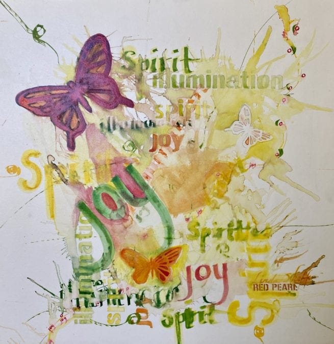 In The Quiet Times by Linda Shaffer Red Pearl Art