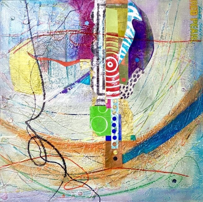 A Door Through Time by Linda Shaffer Red Pearl Art